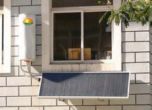 家在一樓可以裝太陽能熱水器嗎?_360問答